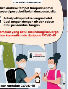 Amalan Yang Betul Melindungi Keluarga & Komuniti Anda Daripada COVID-19